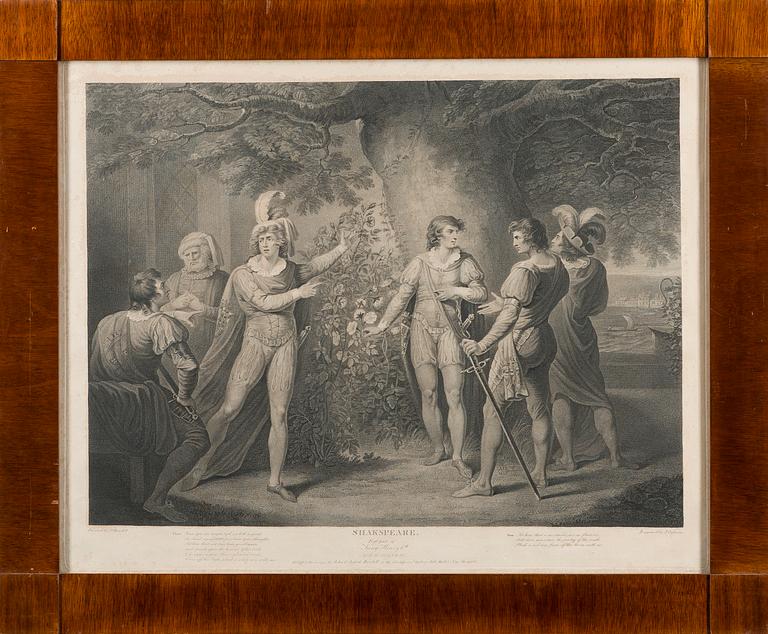 COPPER ENGRAVING after Josiah Boydell, engraved by J. Ogborne 1795.