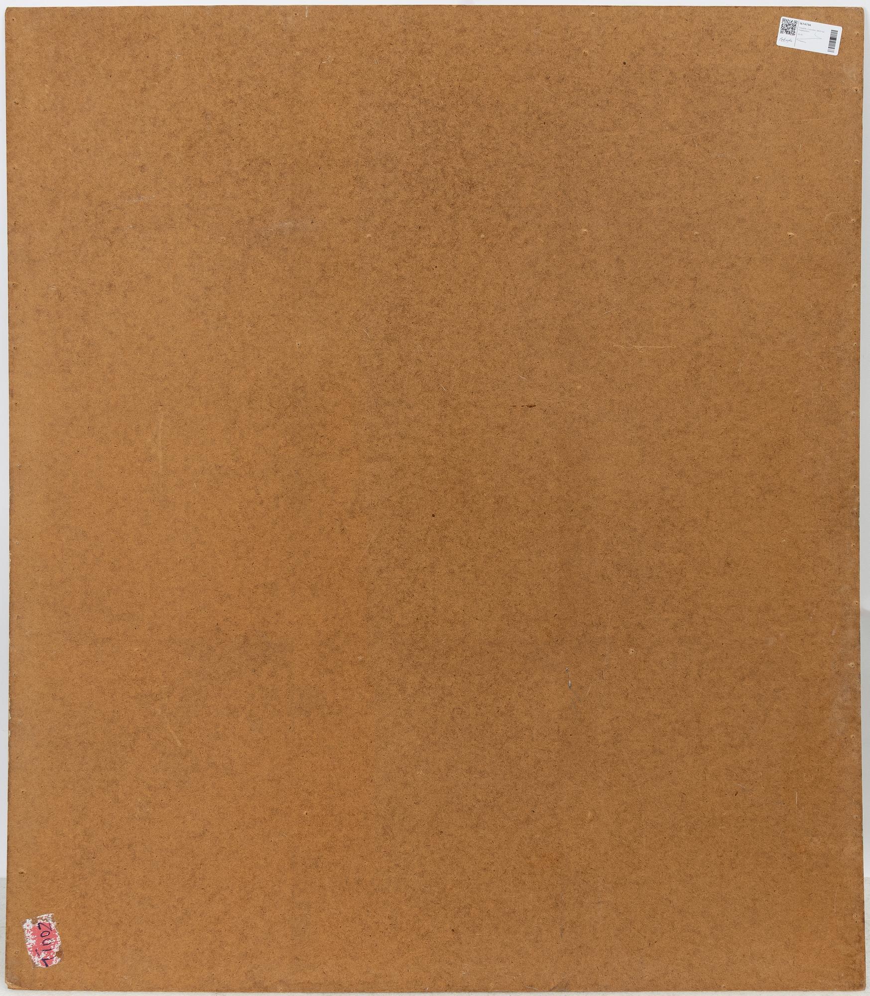 Wall panels, 3 pcs, 20th century, Motif from Hagaparken.