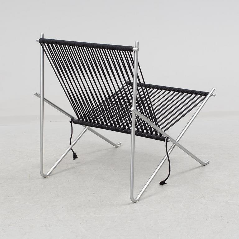 A "PK-4" chair by Poul Kjaerholm, Denmark.