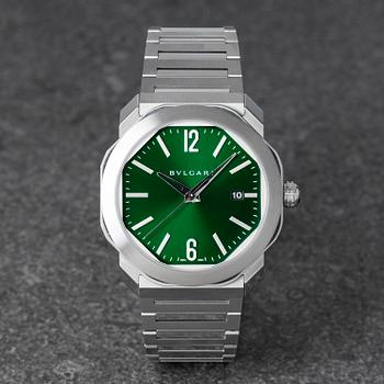 1061. Bulgari, Octo Roma, "Green Dial”, "MEA Market", ca 2021.