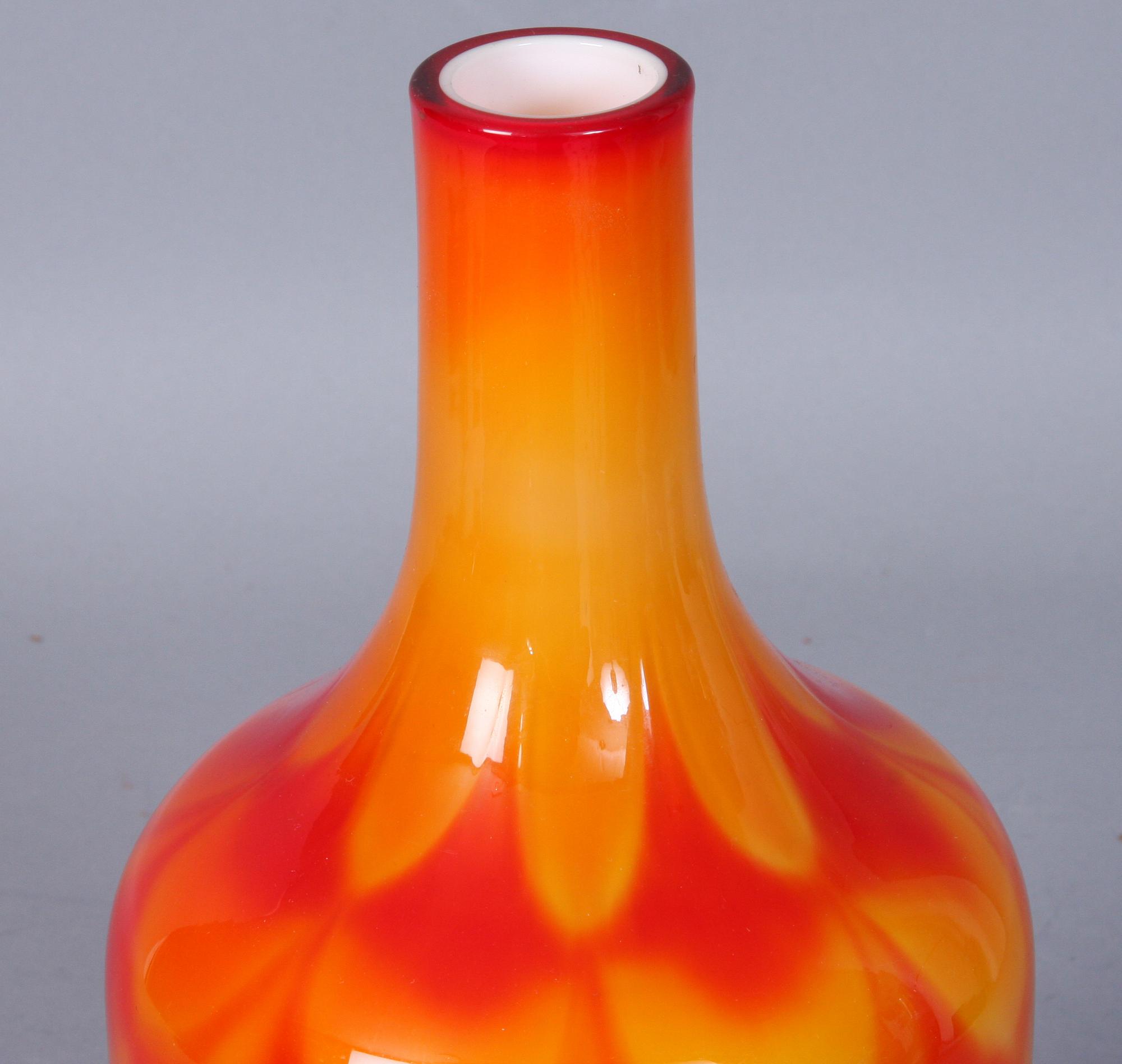 VAS, glas, Elme Glasbruk, 1900-talets andra hälft.