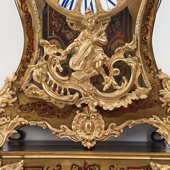 An Aubert et Klaftenberg, Geneve, Louis XV-style 19th century bracket clock.