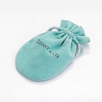 Tiffany & Co, Elsa Peretti, halsband, "Diamonds by the Yard", 18K guld med en briljantslipad diamant.