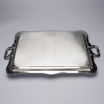 BRICKA, sterlingsilver, William Aitken, Birmingham, England 1912. Vikt ca 3700 g.