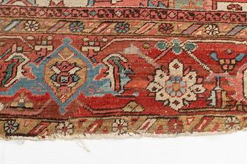 A carpet, antique, Heriz, ca 386 x 297 cm.