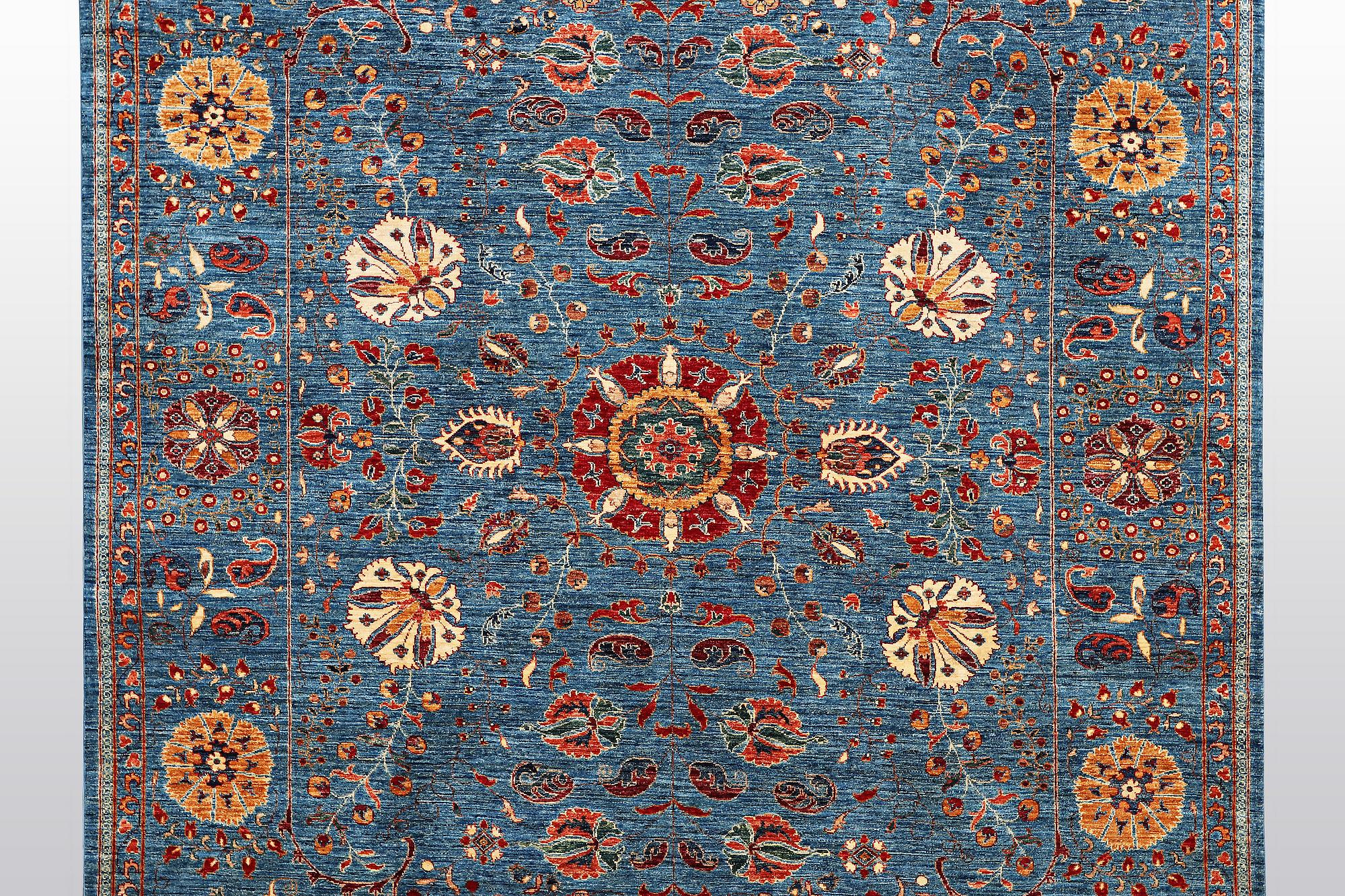 A carpet, Zeigler design, ca 312 x 254 cm.