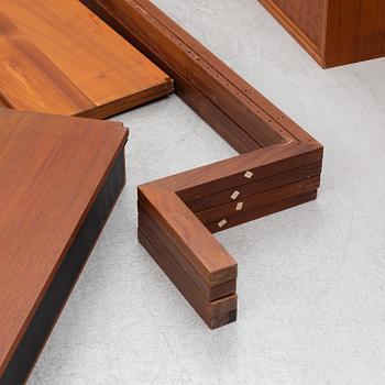 Poul Cadovius, shelving system, "Royal System", Denmark, second half of the 20th century.