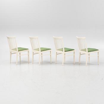 Carl Malmsten, a five piece dining group and a cabinet, modell 'Herrgården', Bodafors, Sweden, 1962.