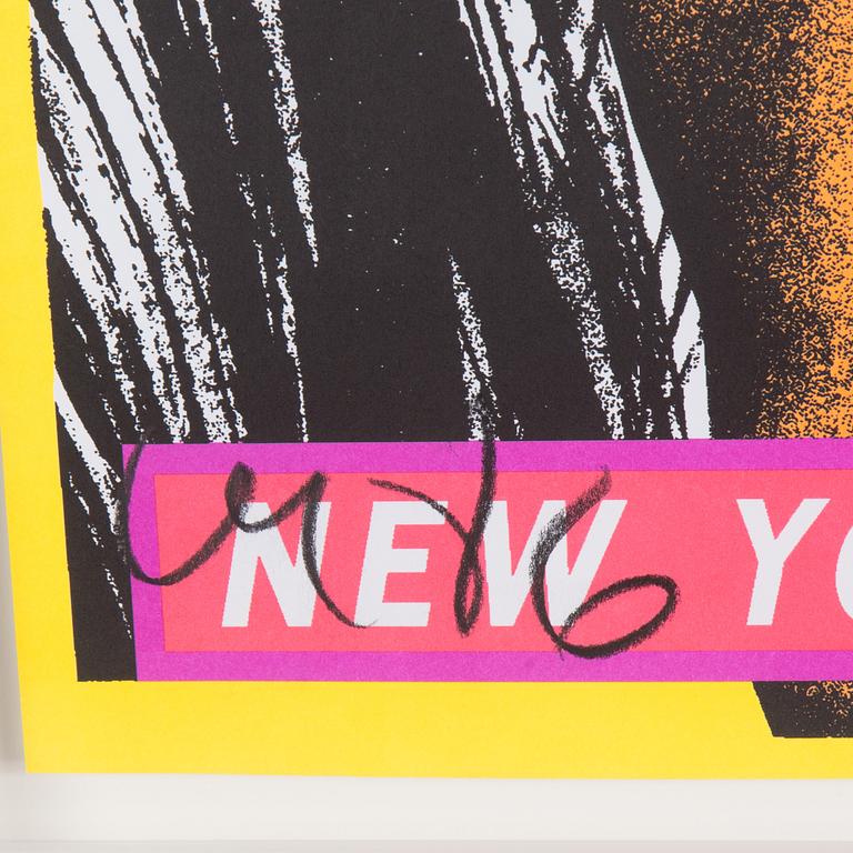 FAILE, "New York invasion !", serigraph, 2015. Ed 200. Signed.