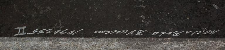 GLASSKULPTUR, Bertil Vallien, signerad o numrerad 7090335 II.