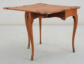 SPELBORD, av Georg Haupt 1772 (mästare i Stockholm 1770-1784). Rokoko.