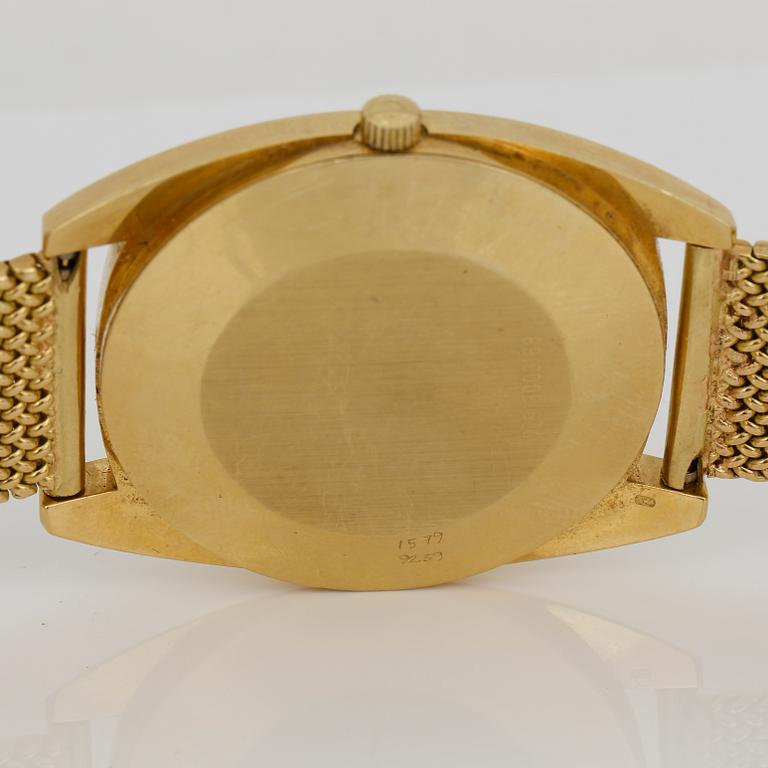 ARMBANDSUR, 2 st, Certina, 18K guld. Total vikt 122 g.