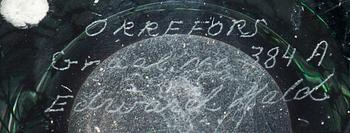 VAS, glas, "Fiskgraal", Edward Hald, Orrefors.