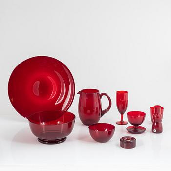 A glass service, 53 pieces, including Monica Bratt, Reijmyre.