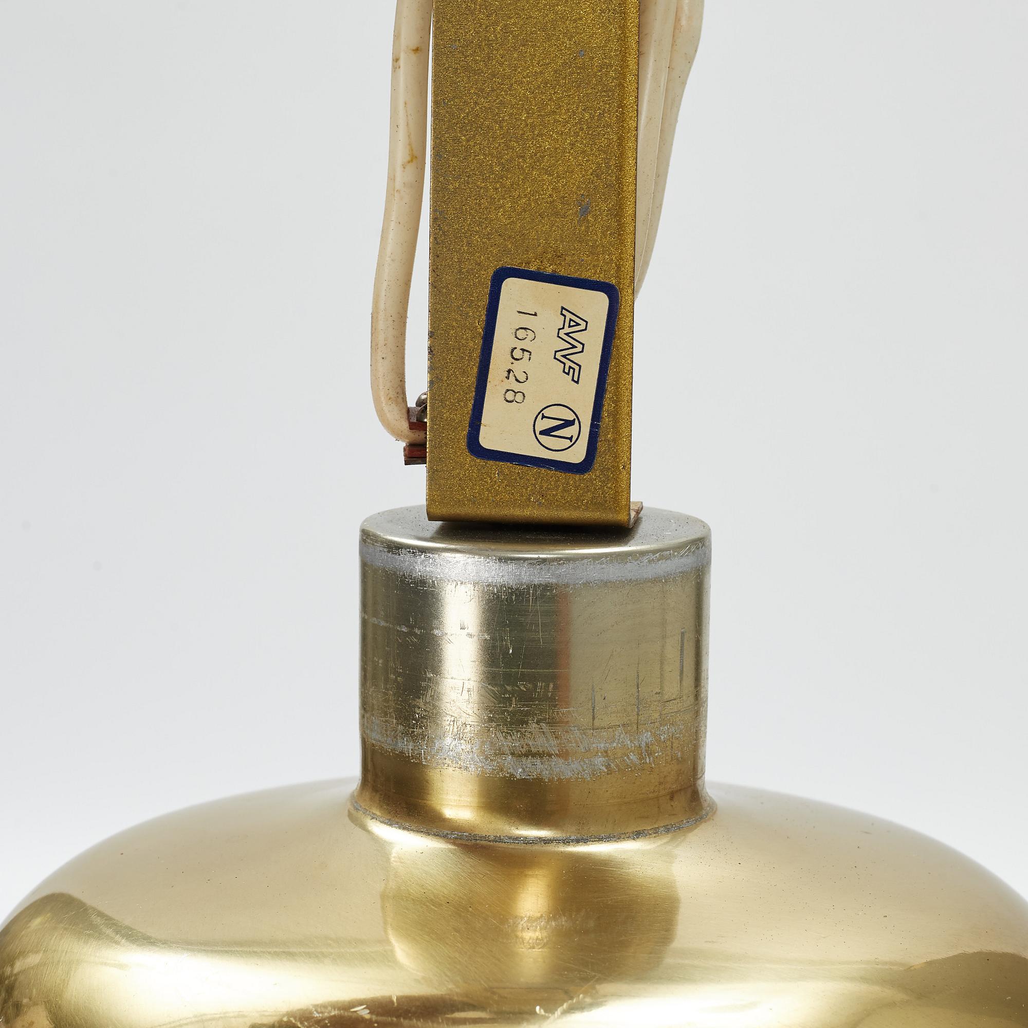 Vilhelm Lauritzen, taklampa, AWF, Norge, 1950-tal.