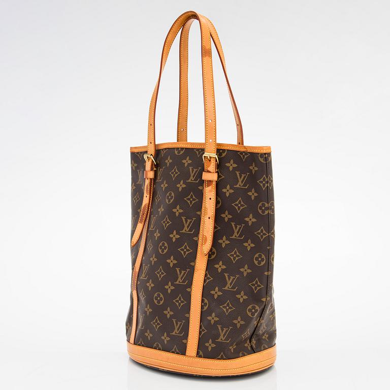 Louis Vuitton, a Monogram Canvas "Bucket" bag and pochette.