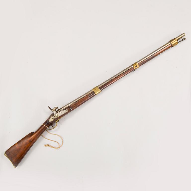 A percussion-lock rifle mid 1800s.