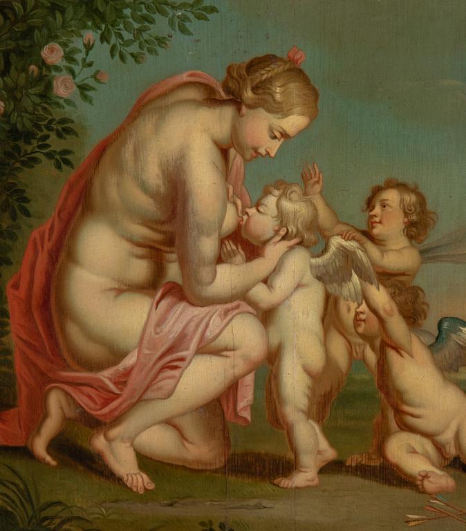 Fransk skola, 1700-tal. Olja på pannå.