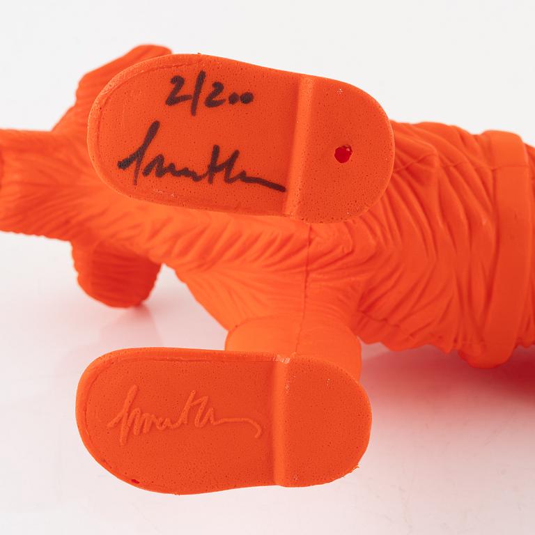 William Sweetlove, "Cloned Schnauzer with water bottle".