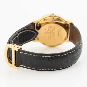 Must de Cartier, Must Ronde, wristwatch, 33 mm.