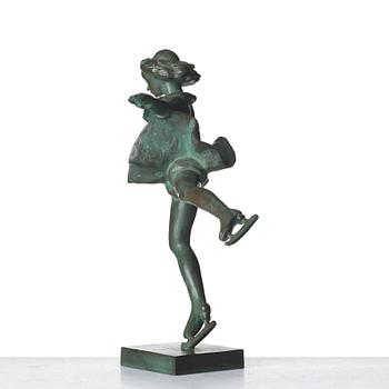 Carl Milles, "Skridskoprinsessan" (=The skater princess).