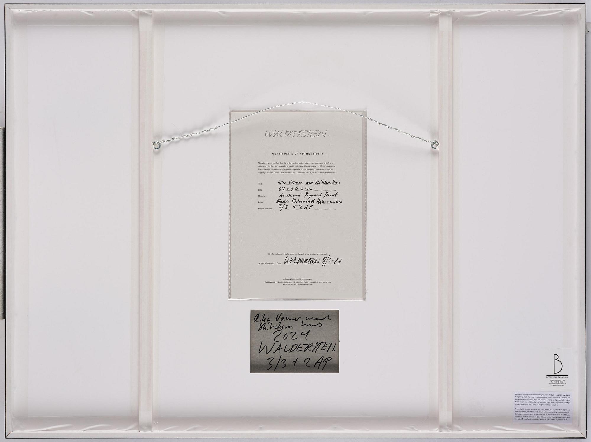 Jesper Waldersten, "Rika vänner med skitstora hus".