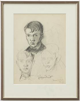 Einar Jolin, "Självporträtt".