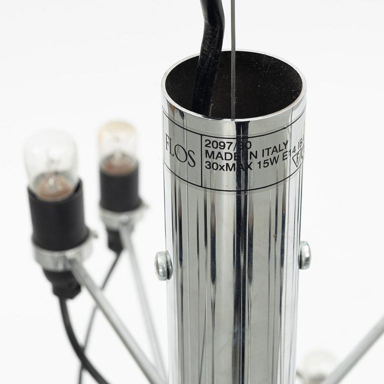 Gino Sarfatti, takkrona, modell 2097/30, Flos, Italien.