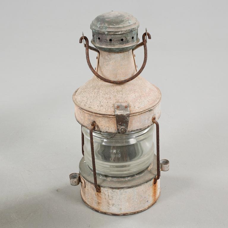 Four lanterns from the first half of the 20th century.