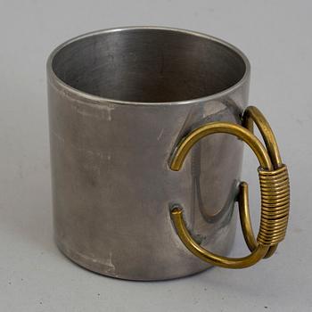 A firma Svenskt Tenn pewter cup, 1948.