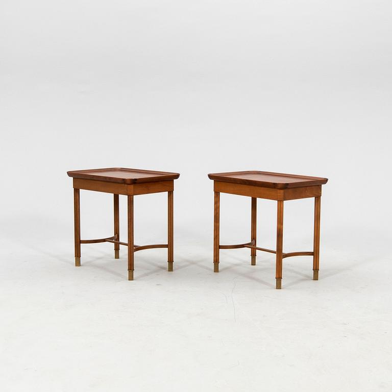 Side table 1 pair late 20th century.