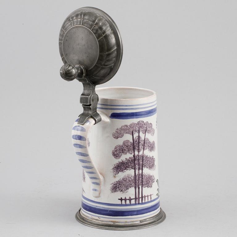STOP, fajans och tenn, 1800-tal.