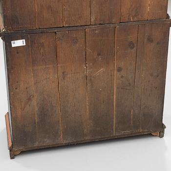 Gift cabinet, folk art, Skåne, painted date 1851.
