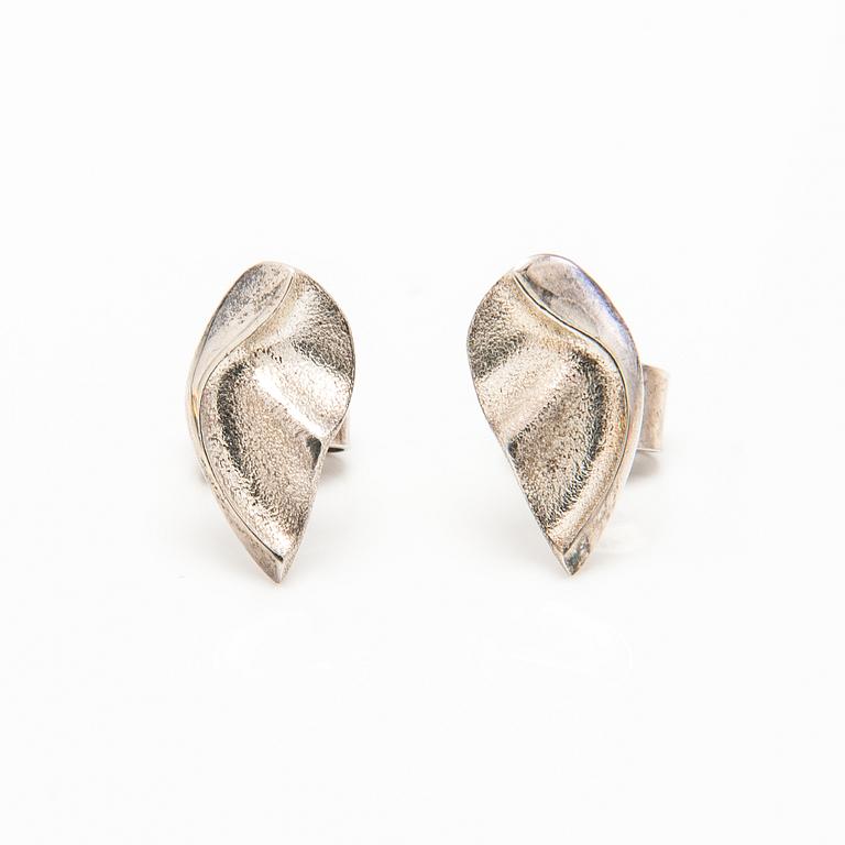 HALSBAND och ÖRHÄNGEN, sterling silver, Lapponia.