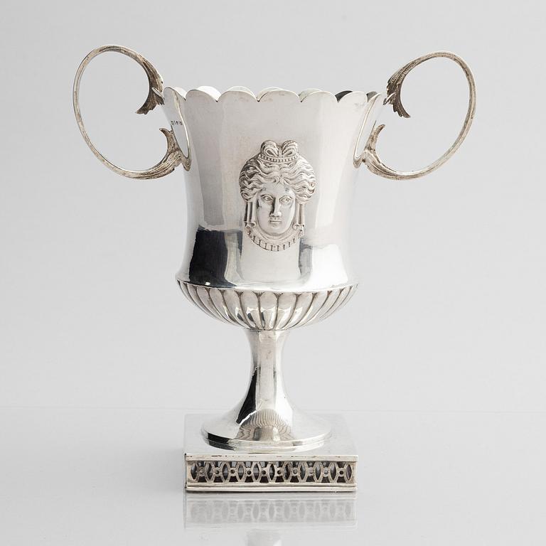 Pehr Zethelius, pokal, silver, Stockholm 1807. Empire.