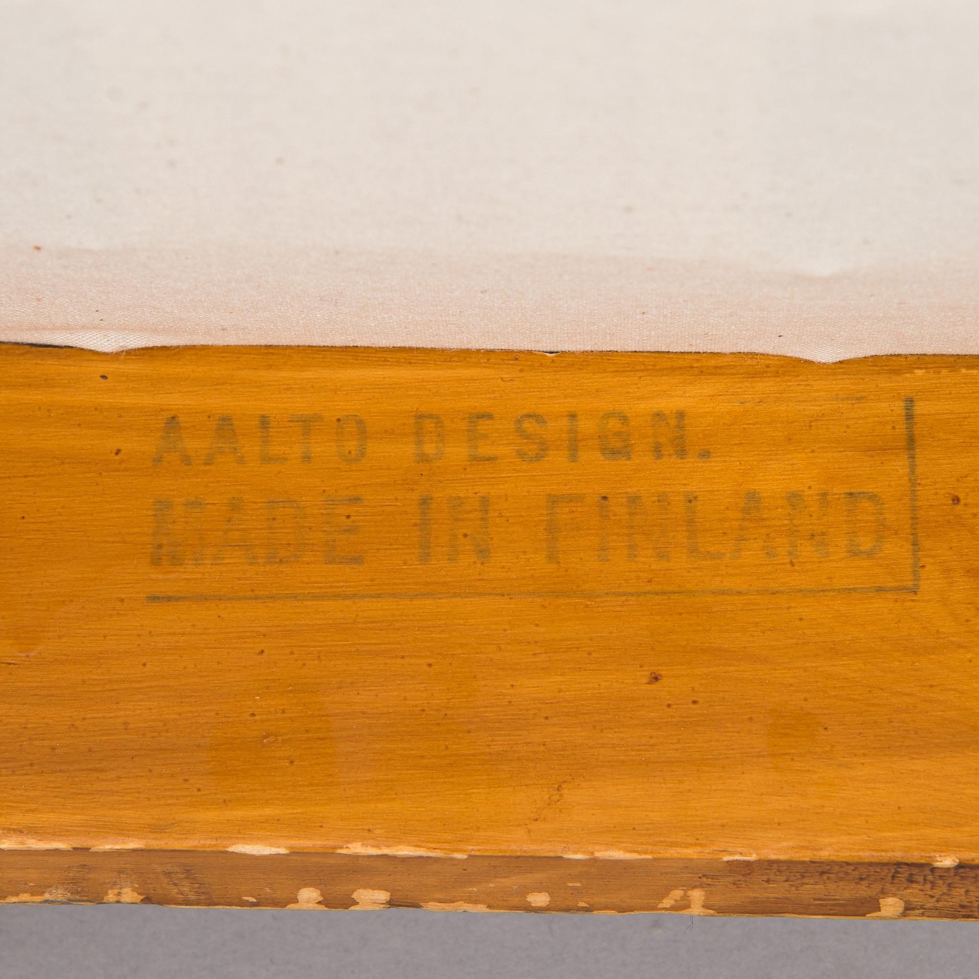 Alvar Aalto, A 1930/1940s armchair, model 36, for O.Y Huonekalu- ja Rakennustyötehdas A.B.