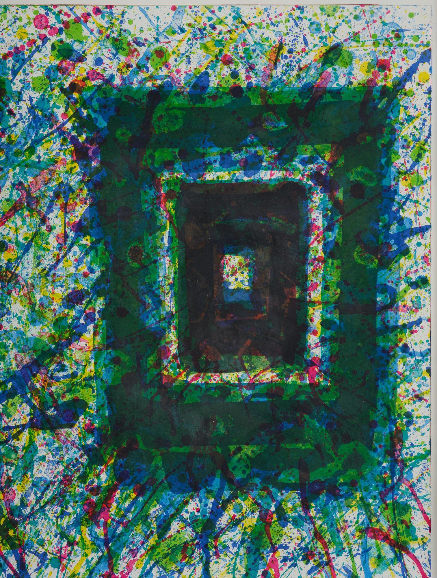 Sam Francis, “Concert Hall, Set III”.