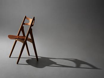 HANS J WEGNER, stol "CH 29 /Savbukkestolen", Carl Hansen & Søn, Danmark, 1950-60-tal.