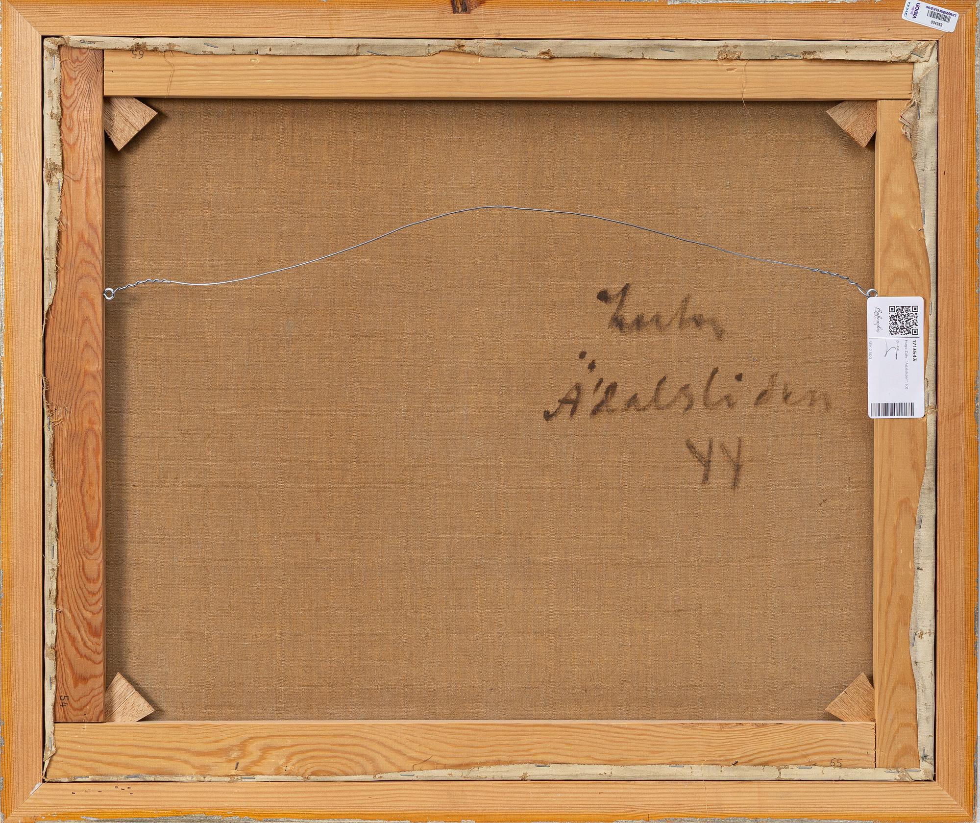 Hugo Zuhr, "Ådalsliden".