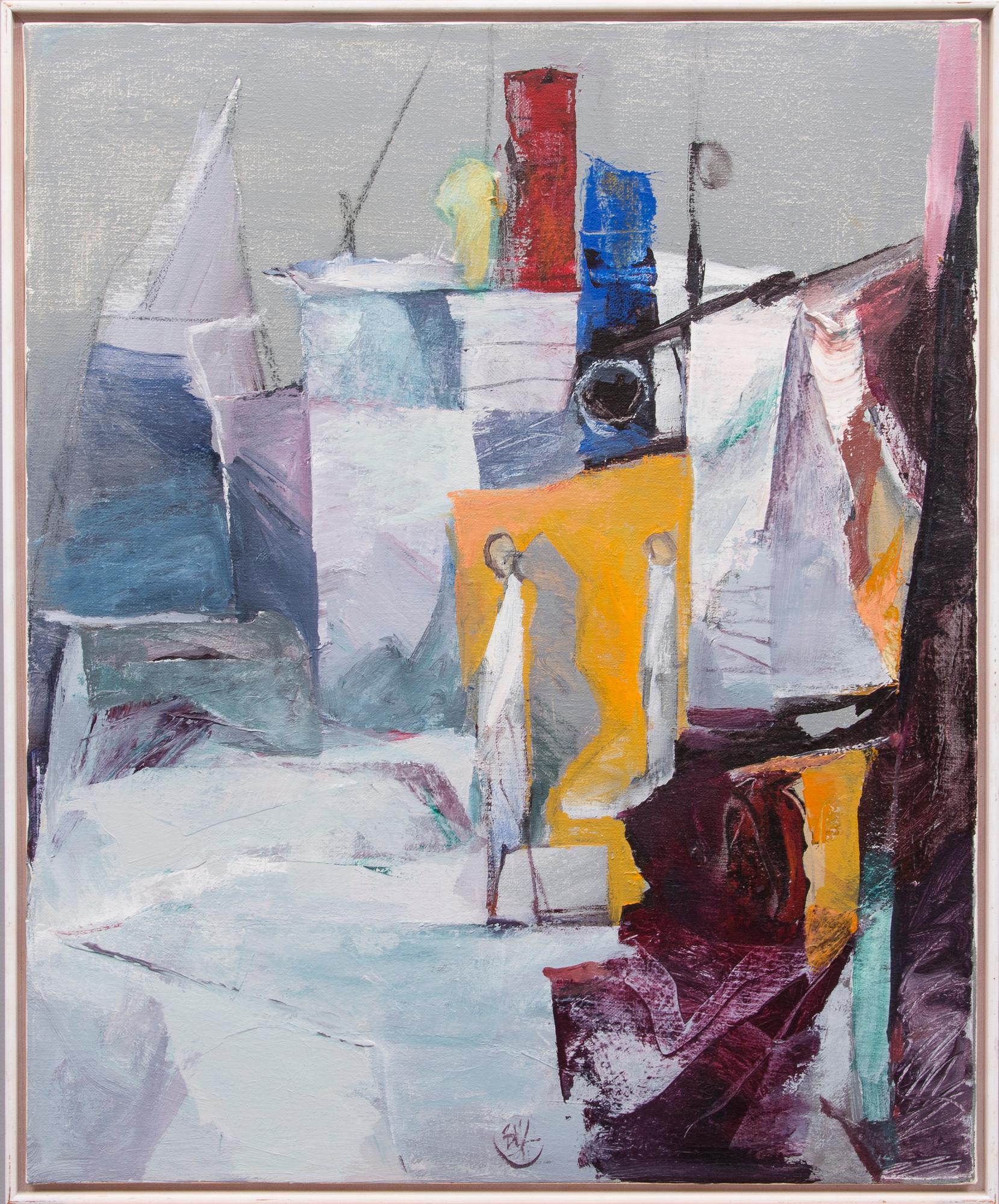 BERNDT WENNSTRÖM, olja på duk, monogramsignerad, daterad -91.