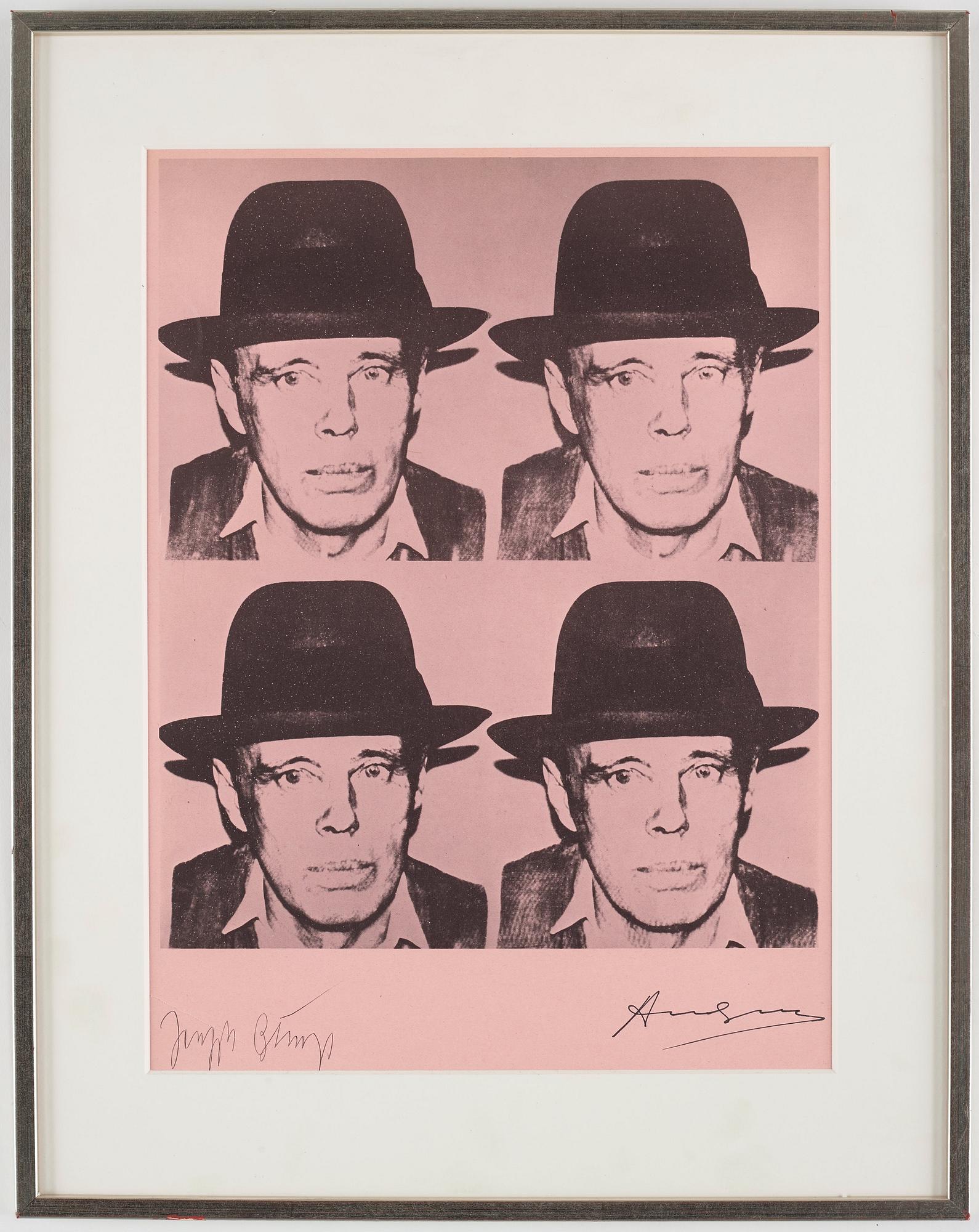 Andy Warhol Efter, "Josef Beuys".