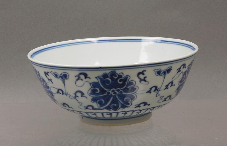 SKÅL, porslin, Kina, 1800-tal.