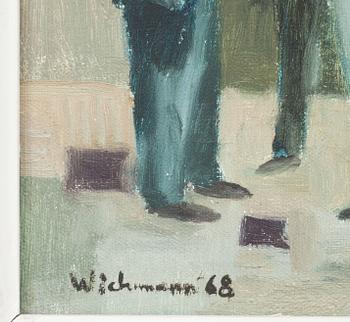 HARRY WICHMANN, olja på duk, signerad och daterad -68.