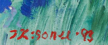 IRENE K:SON ULLBERG, olja på duk, signerad och numrerad -93.