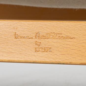 Bruno Mathsson, a 'Pernilla' armchair and ottoman, Dux.