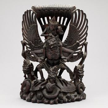 SKULPTUR, trä, Sydostasien, modern tillverkning.
