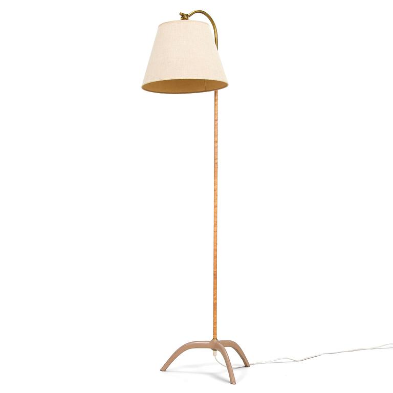 Paavo Tynell, golvlampa, modell 9609, Idman, 1900-talets mitt.
