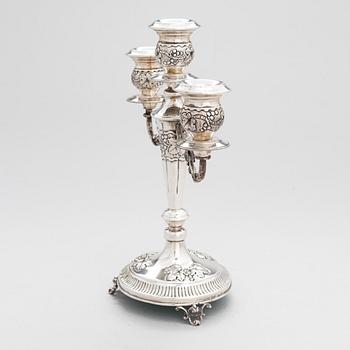 Kandelaber, sterlingsilver, Grekland 1900-talets mitt.