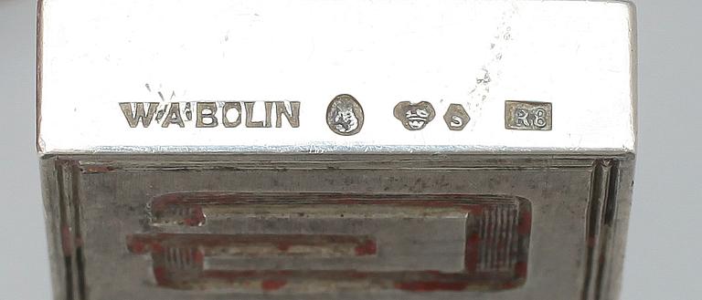 PARTI SIGILL, bla silver, brons, bla Herman Bergman, 1900-tal.