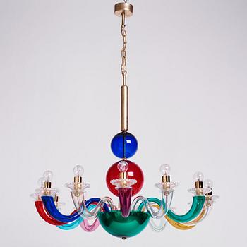 Gio Ponti, a chandelier, Venini, Italy, 2014.